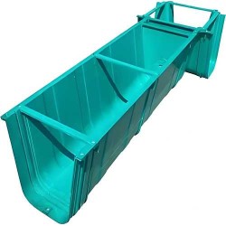 ガラス繊維製灌漑用水路