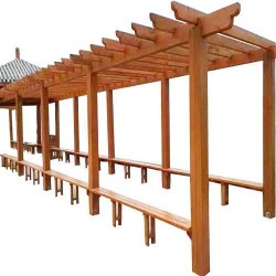 グラスファイバー製パーゴラ