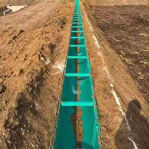 ガラス繊維製灌漑用水路